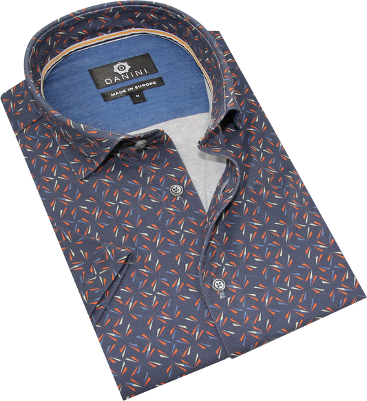 Lunar Crest Knit Short Sleeve Shirt