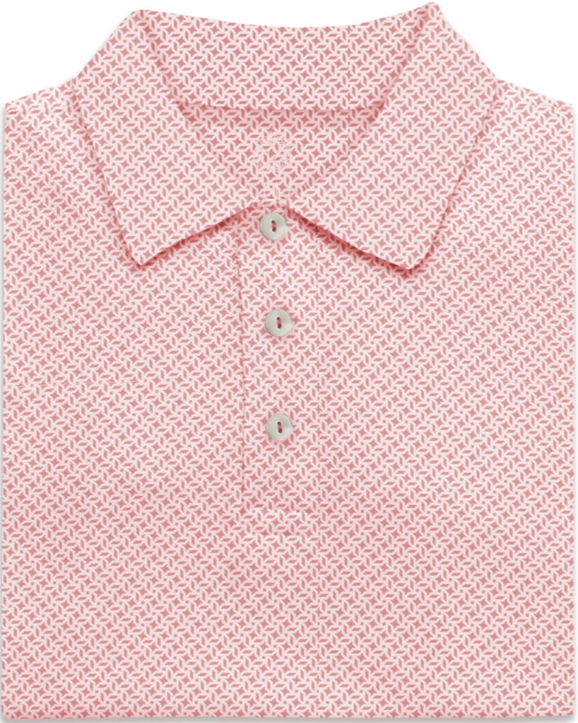 chainlink pastel performance golf polo