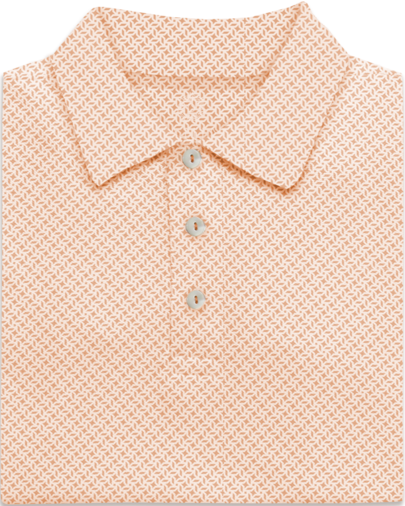chainlink pastel performance golf polo