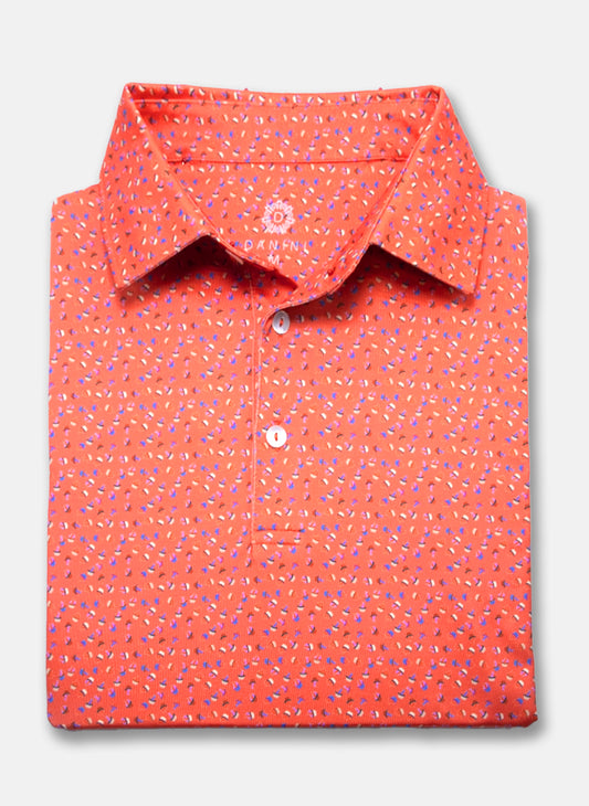 Apricot Performance Golf Polo