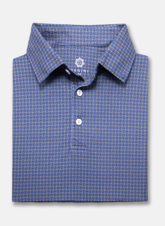 Blue Mirage Performance Golf Polo
