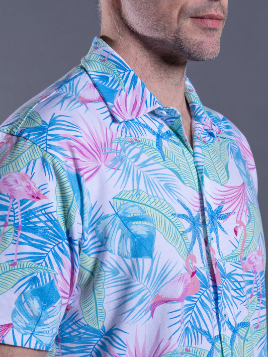 Tropical Paradise Short-Sleeve Shirt