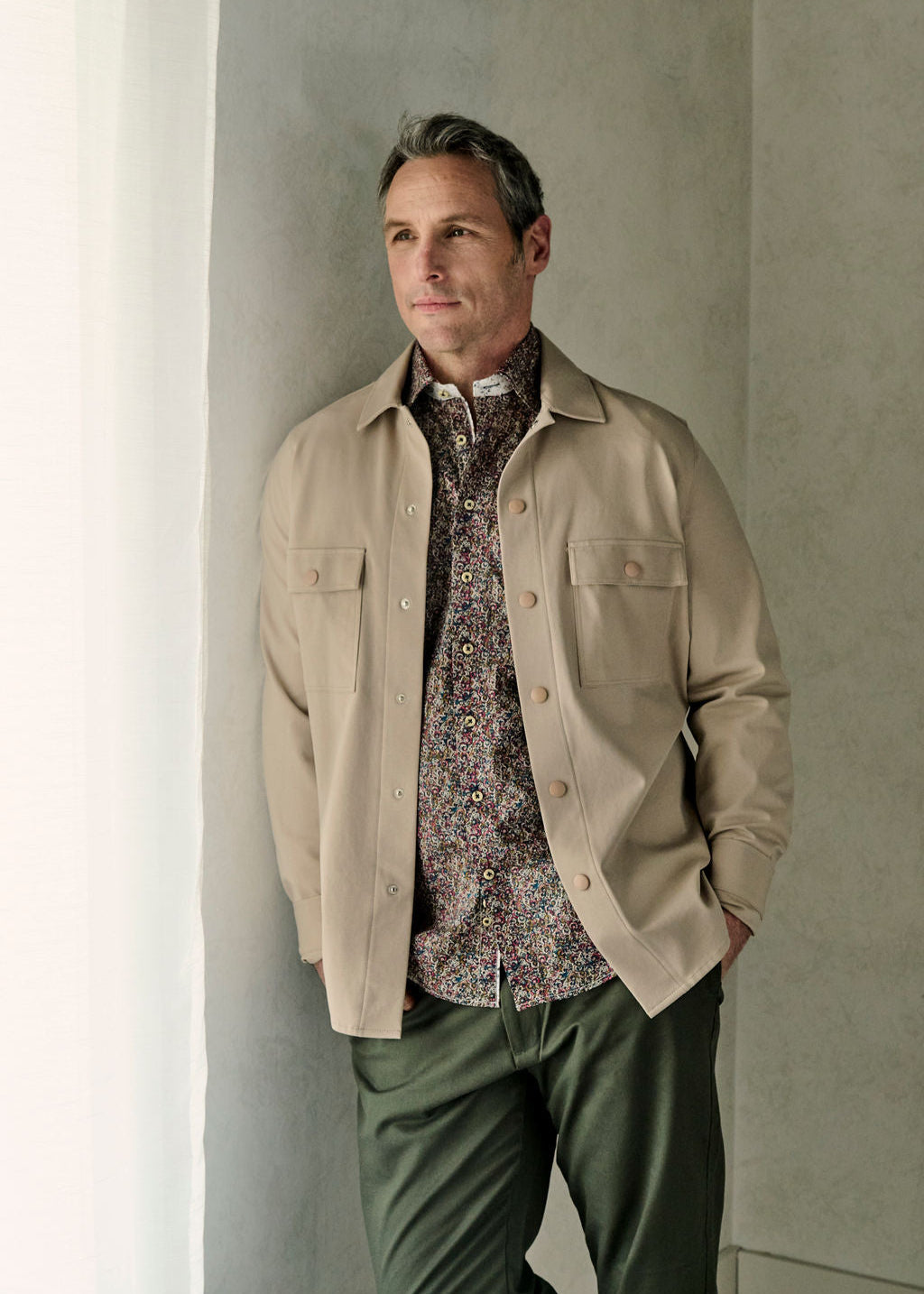light layers shacket