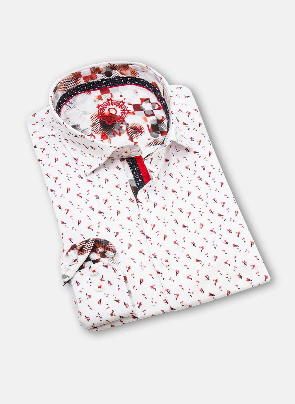 santiago danini signature woven shirt