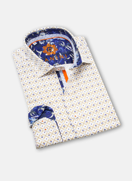 Scarlet Whisper DANINI Signature Woven Shirt