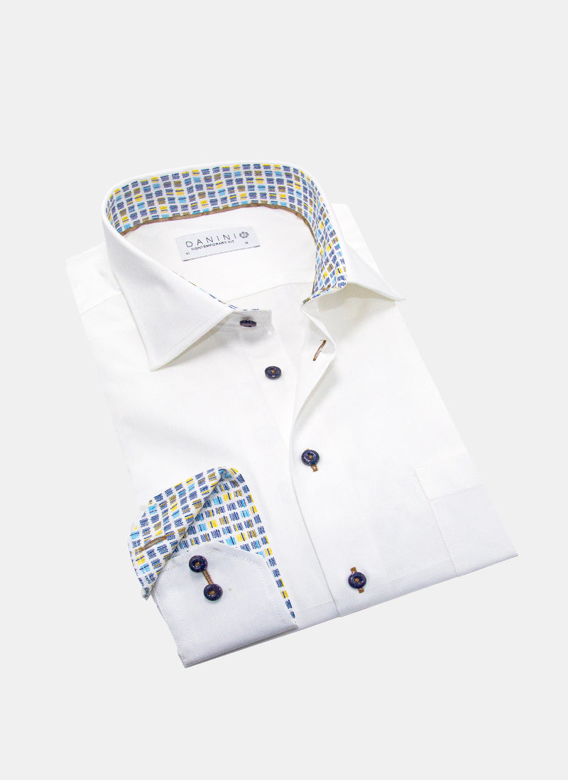 danini easy care dress shirt rdc-152