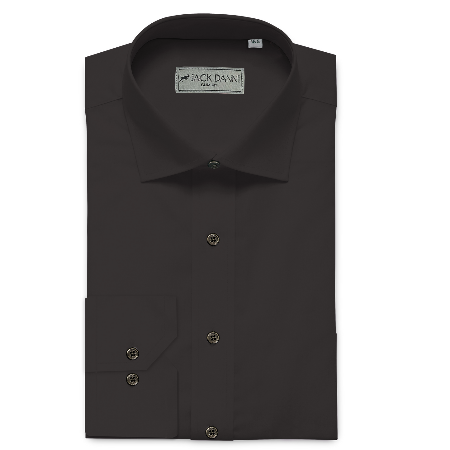jack danni solid dress shirt
