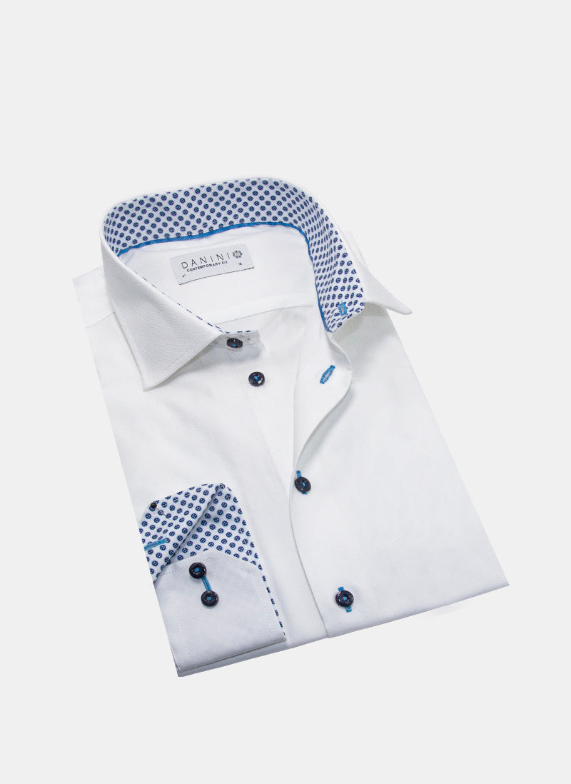 danini easy care dress shirt rdc-168