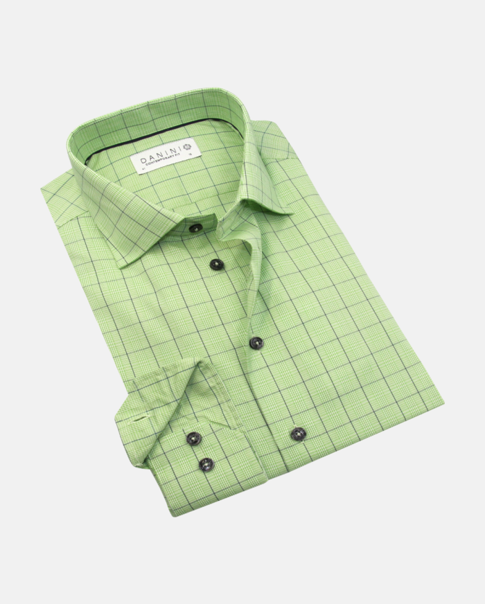 Evergreen Plaid Dress Shirt