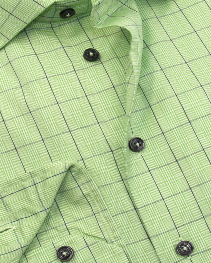 Evergreen Plaid Dress Shirt | Danini