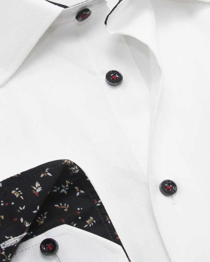 White Dress Shirt with Autumn Elegance | Danini