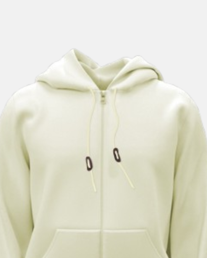 Off- White Full Zipper Hoodie Danini